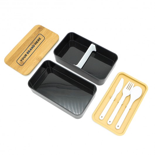Two Layer Lunch Boxes Components